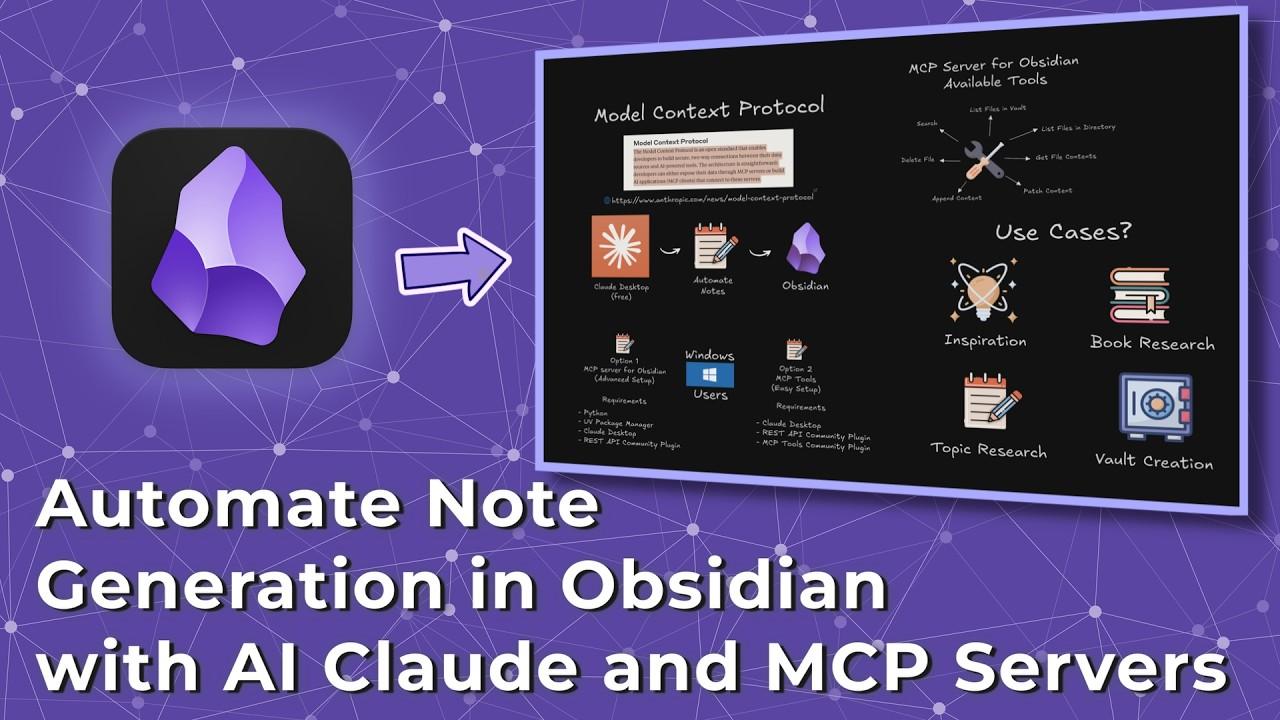 MCP for Obsidian