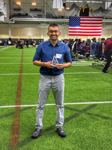 Engineering Expo award moment