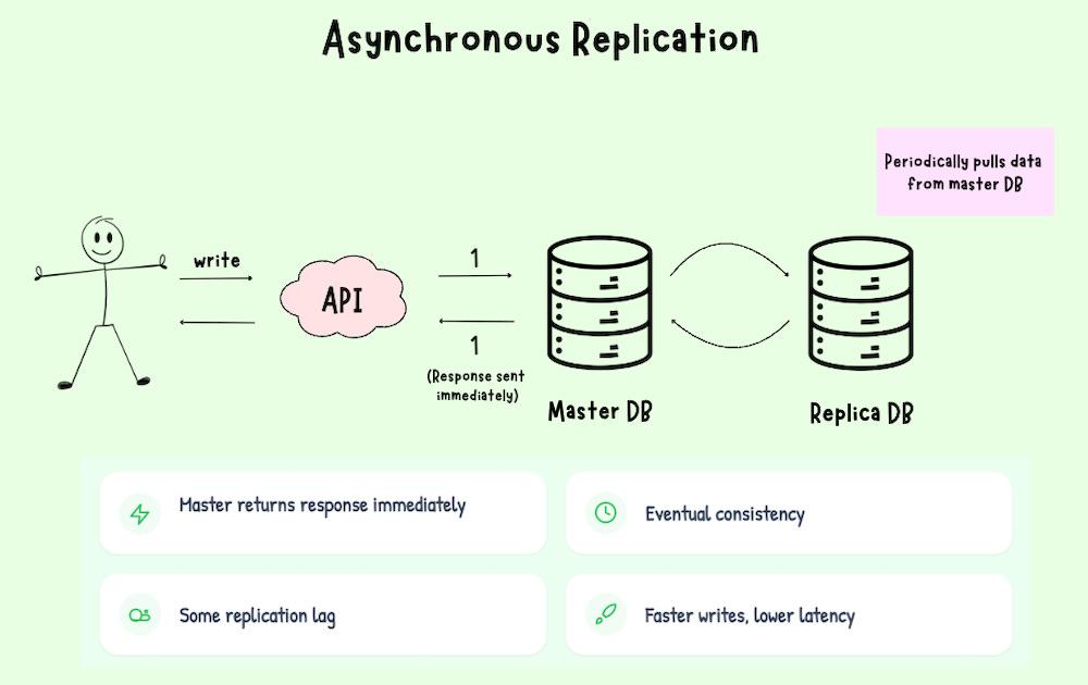 Asynchronous replication