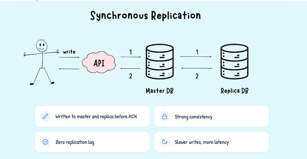 Synchronous replication