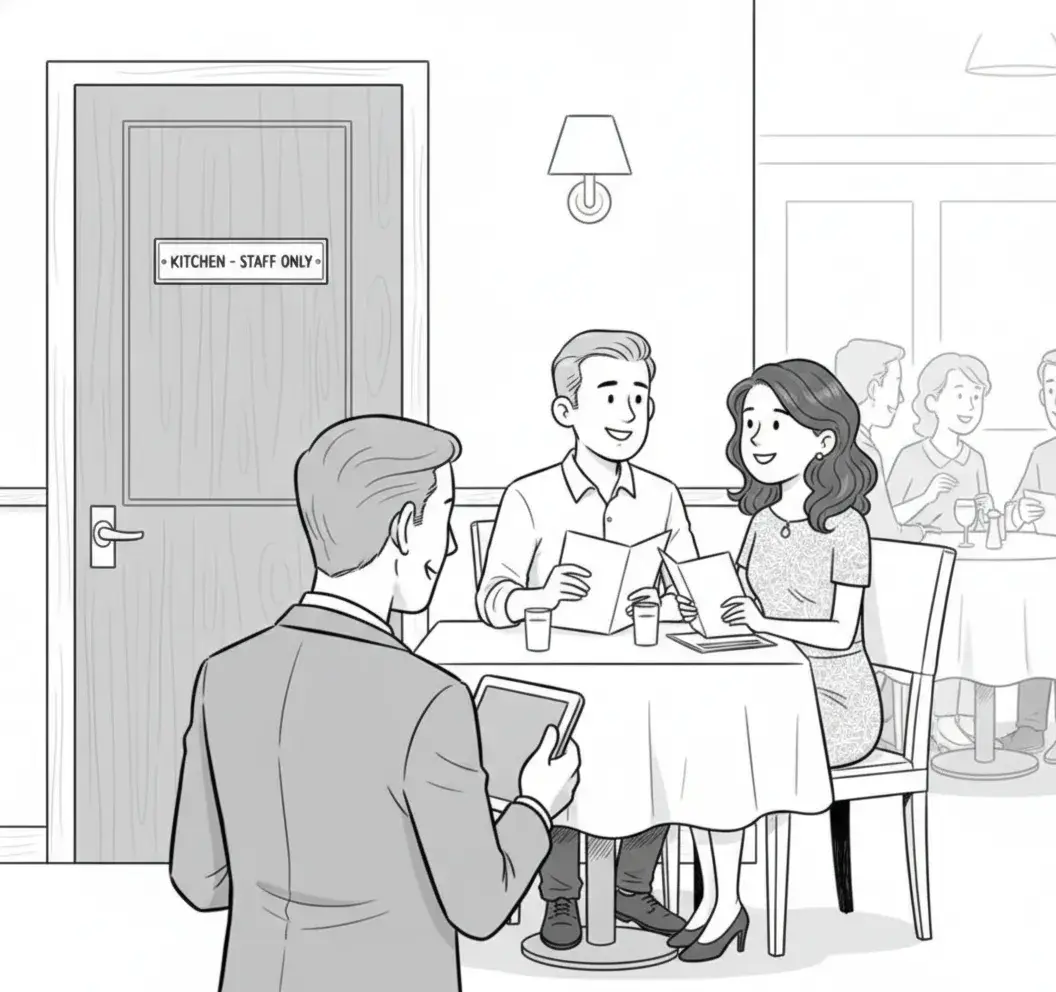 Server-side proxy analogy