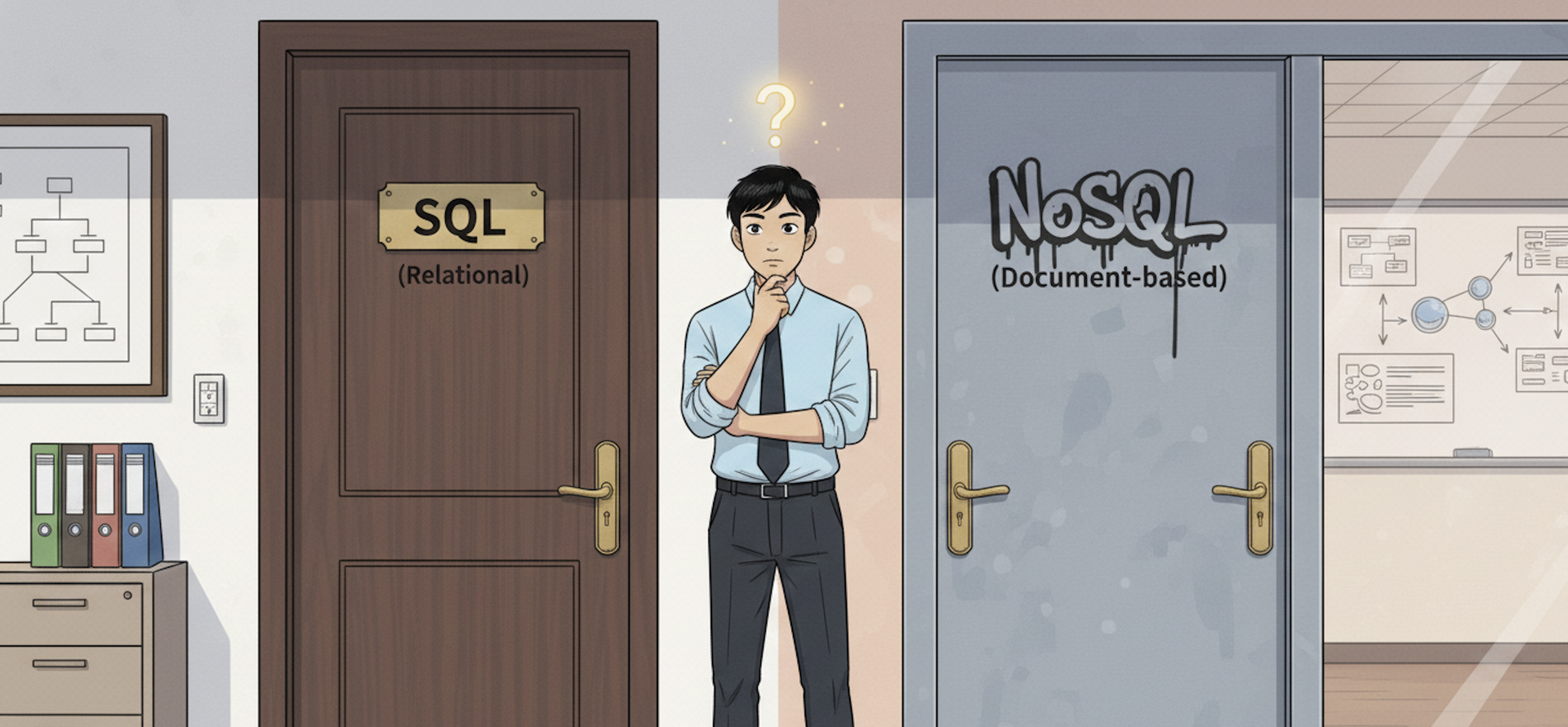 Database selection table