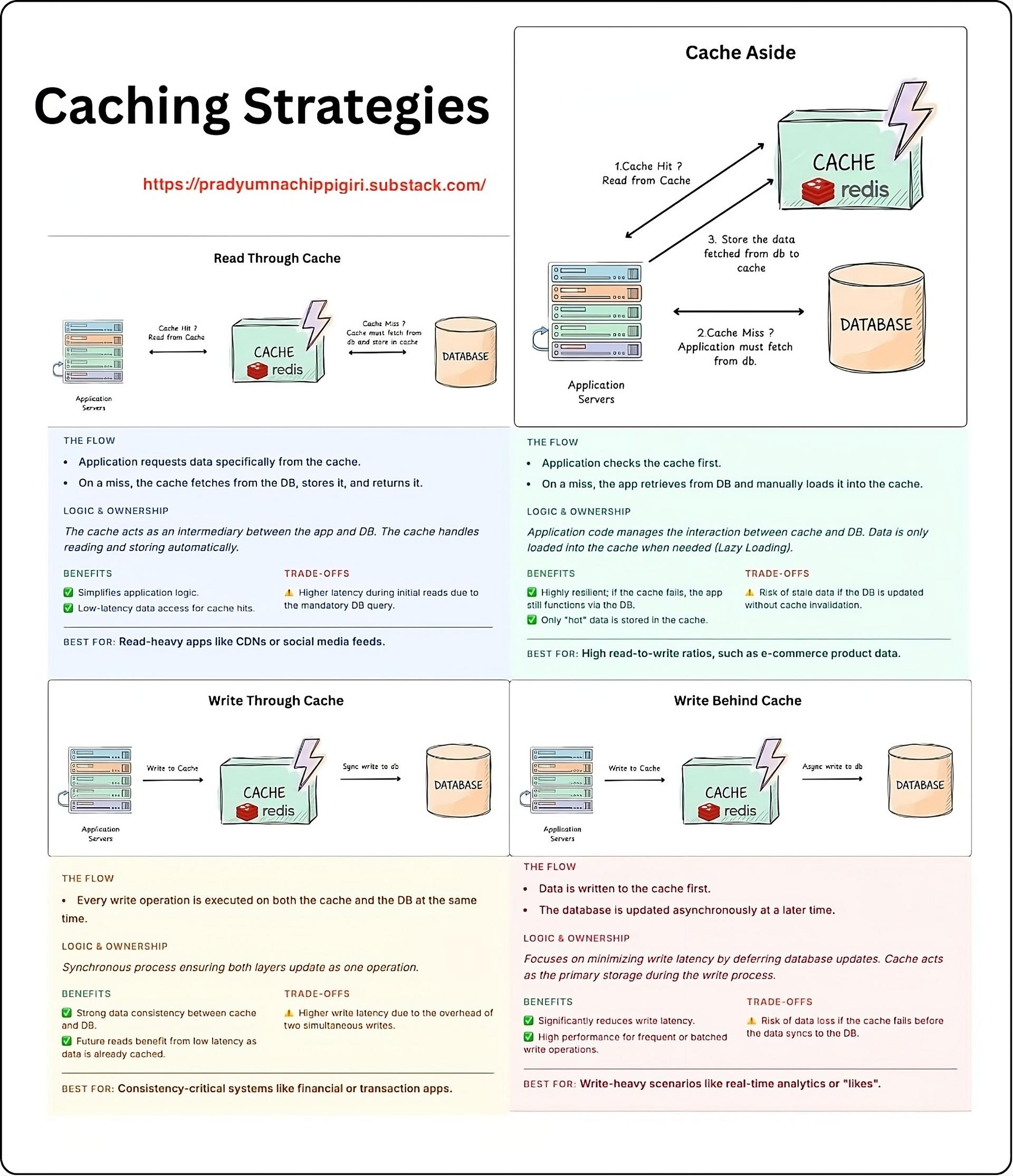 4 Core Caching Strategies